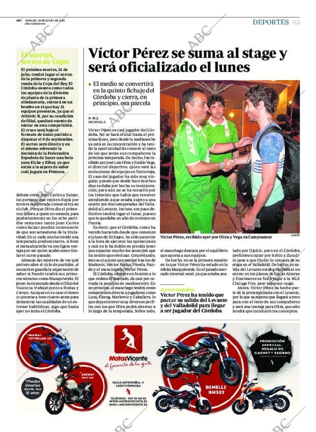 ABC CORDOBA 18-07-2015 página 63