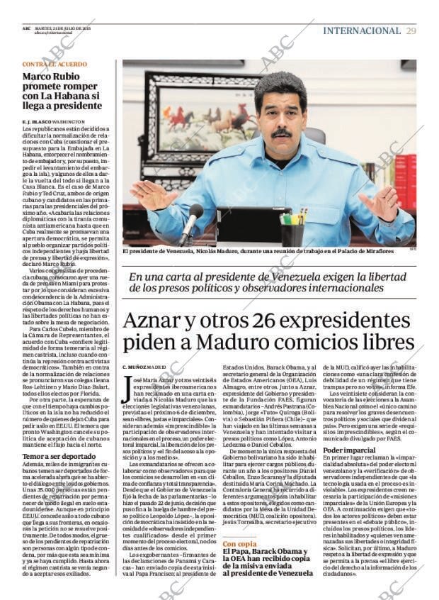 ABC MADRID 21-07-2015 página 29