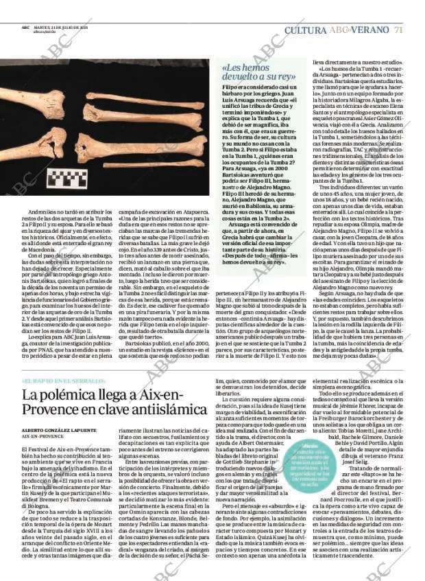 ABC MADRID 21-07-2015 página 71