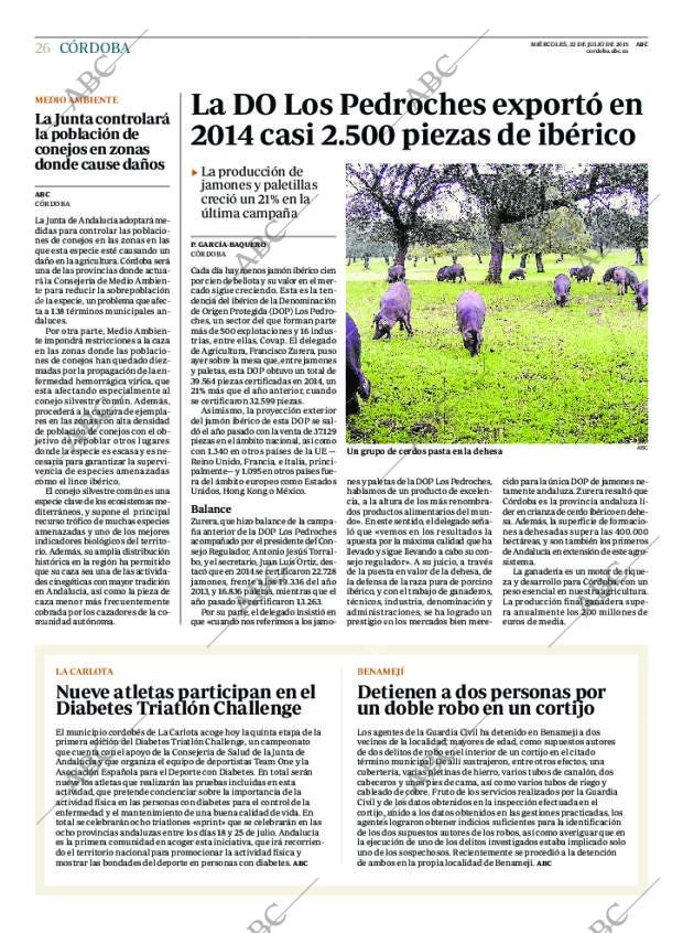 ABC CORDOBA 22-07-2015 página 26
