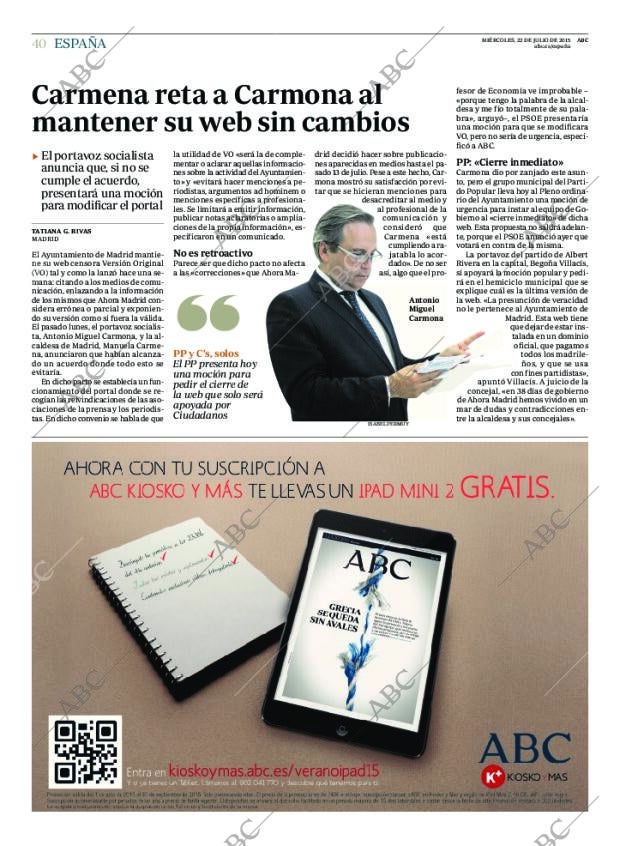ABC CORDOBA 22-07-2015 página 40