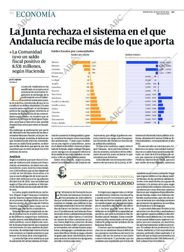 ABC CORDOBA 22-07-2015 página 44