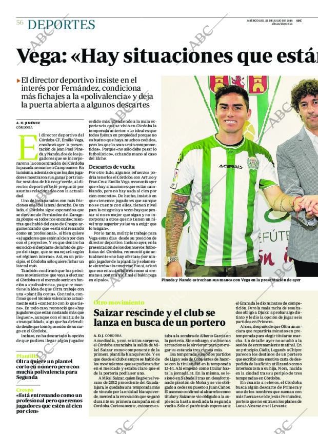 ABC CORDOBA 22-07-2015 página 56
