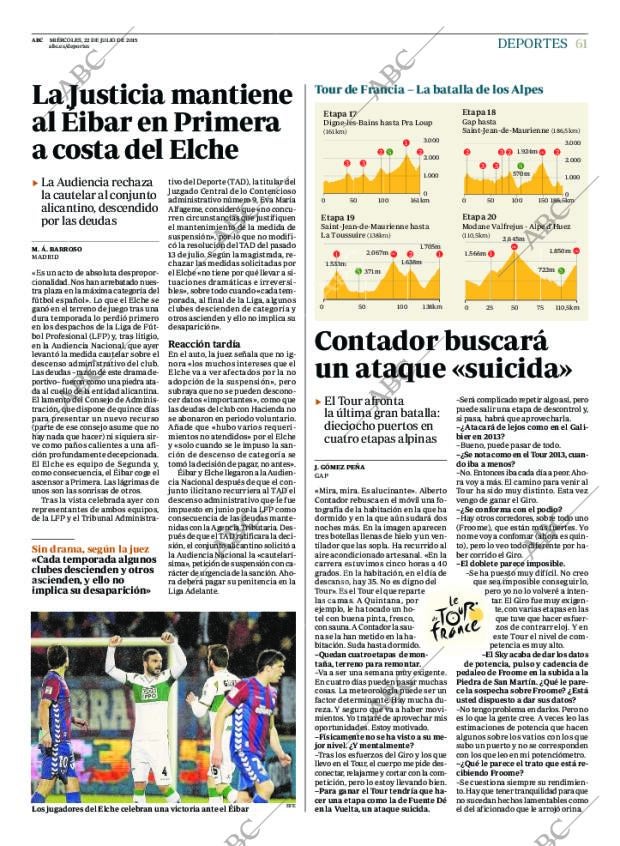 ABC CORDOBA 22-07-2015 página 61