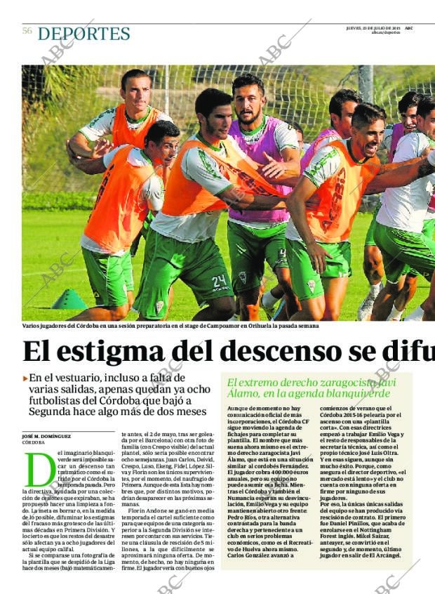 ABC CORDOBA 23-07-2015 página 56