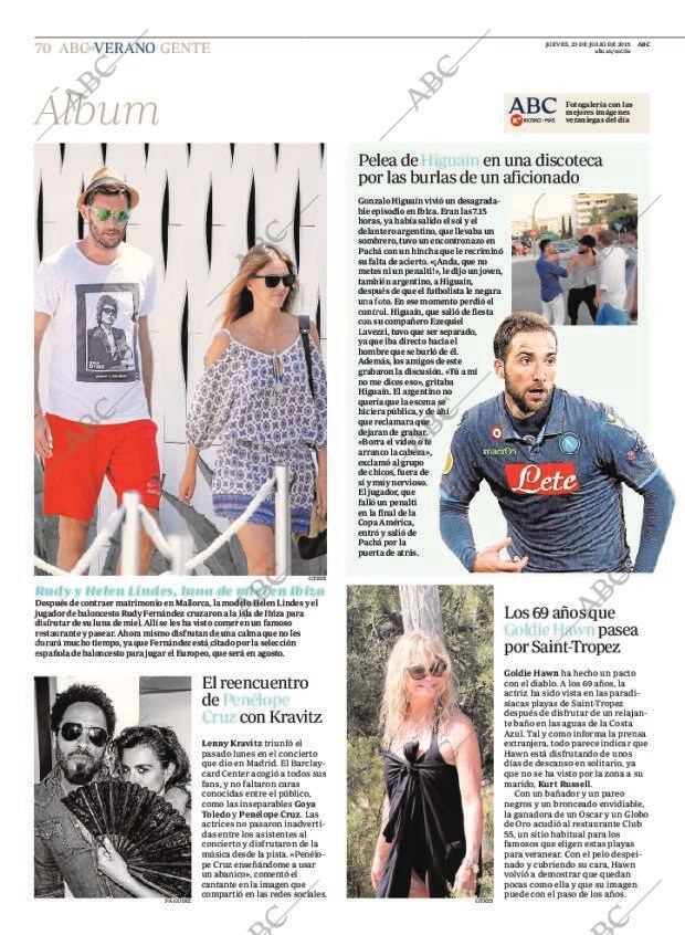 ABC MADRID 23-07-2015 página 70