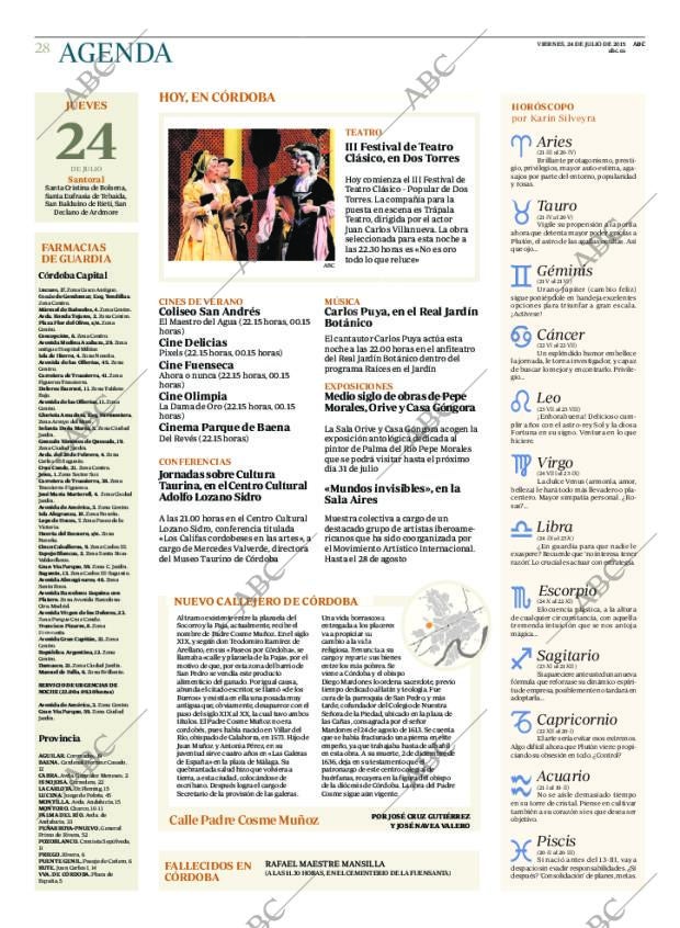 ABC CORDOBA 24-07-2015 página 28