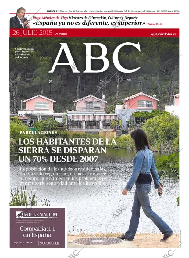 ABC CORDOBA 26-07-2015 página 1