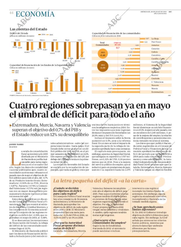 ABC CORDOBA 29-07-2015 página 44