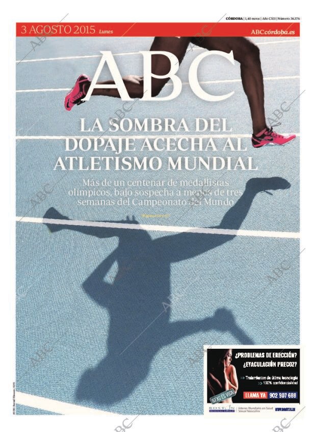 ABC CORDOBA 03-08-2015 página 1