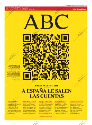 ABC SEVILLA 05-08-2015 página 1