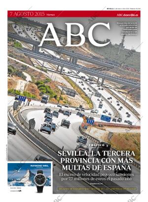 ABC SEVILLA 07-08-2015 página 1
