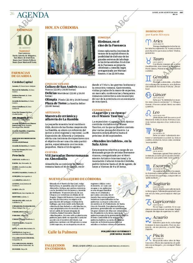 ABC CORDOBA 10-08-2015 página 26