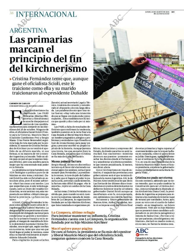 ABC CORDOBA 10-08-2015 página 38