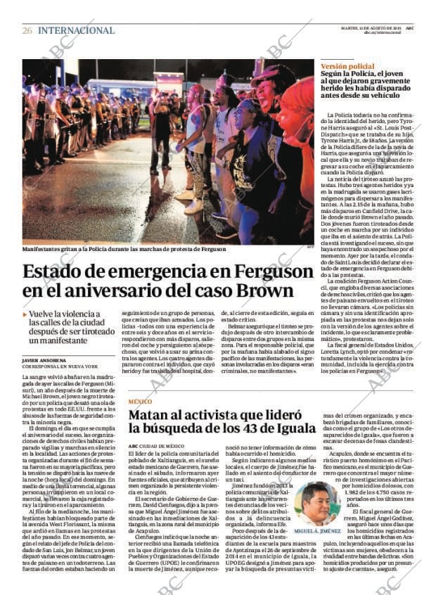 ABC MADRID 11-08-2015 página 26