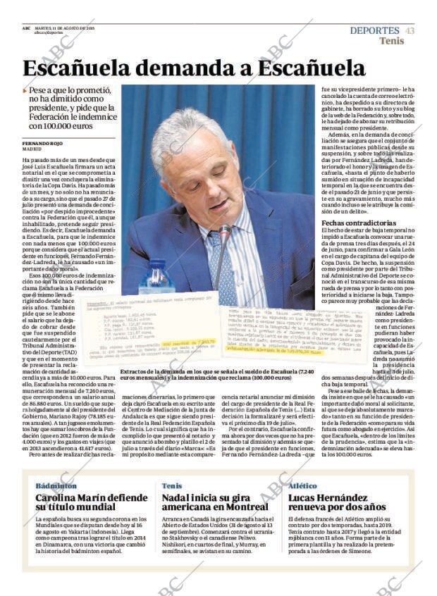 ABC MADRID 11-08-2015 página 43