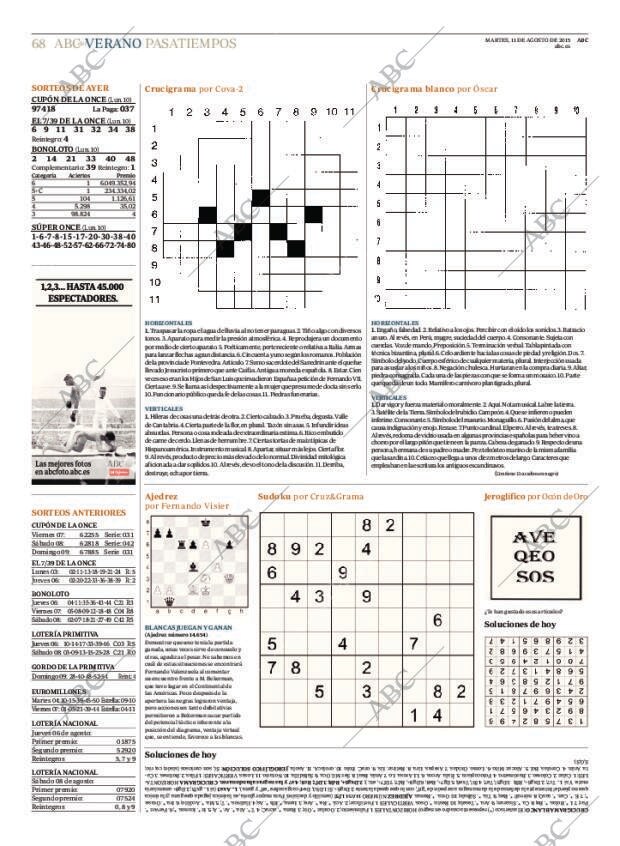 ABC MADRID 11-08-2015 página 68