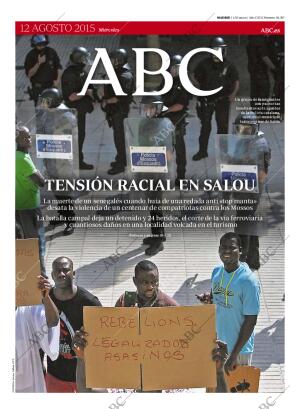 ABC MADRID 12-08-2015 página 1