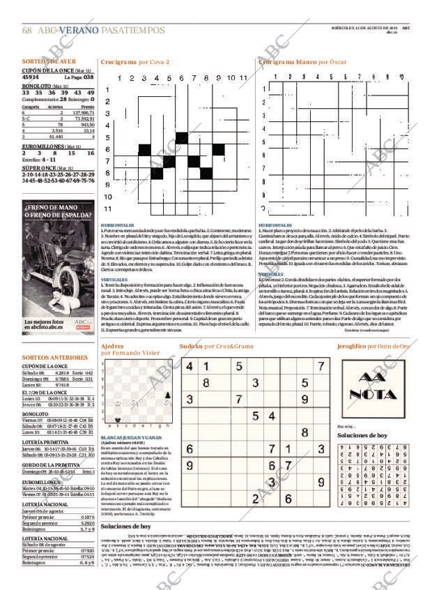 ABC MADRID 12-08-2015 página 68
