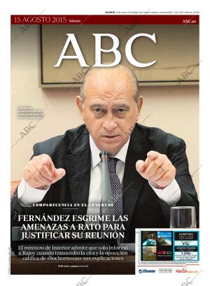 ABC MADRID 15-08-2015 página 1