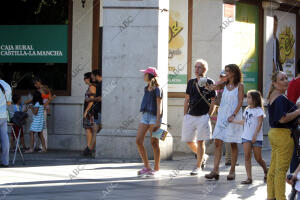 Turistas en la plaza de Zocodover