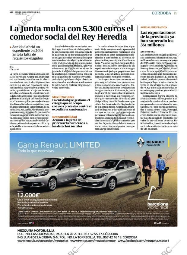 ABC CORDOBA 20-08-2015 página 19