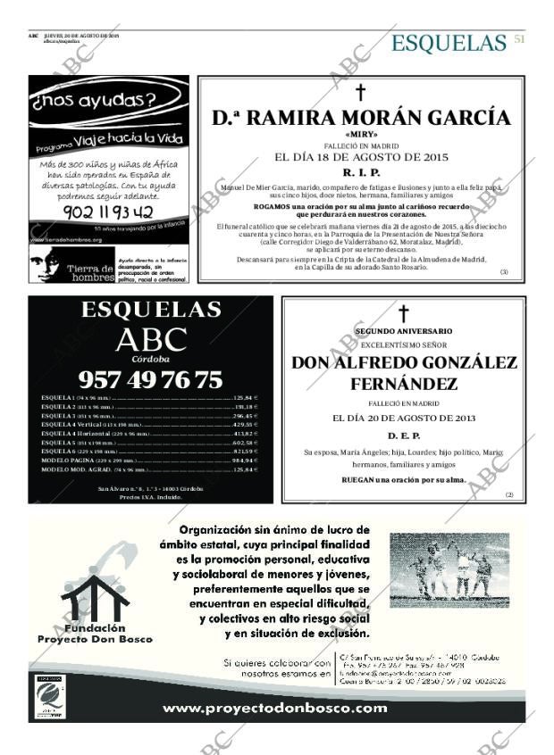 ABC CORDOBA 20-08-2015 página 51