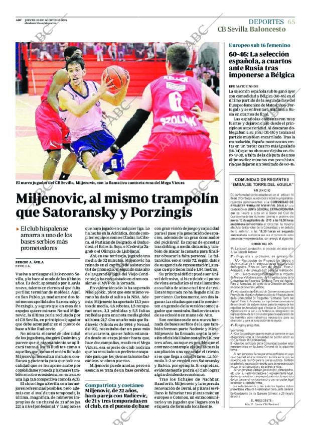 ABC SEVILLA 20-08-2015 página 65