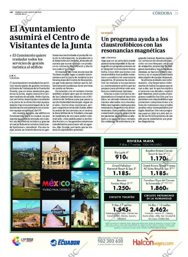ABC CORDOBA 21-08-2015 página 21