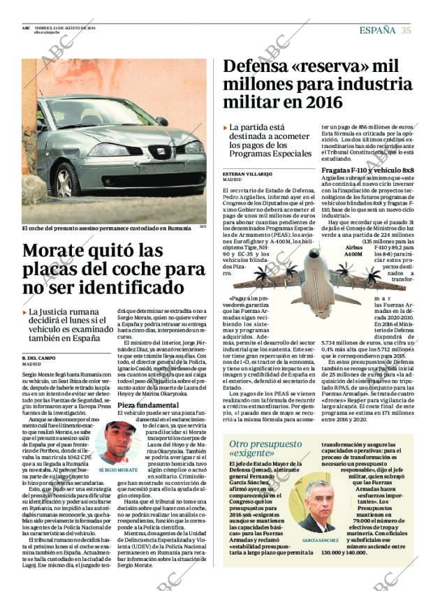 ABC CORDOBA 21-08-2015 página 35