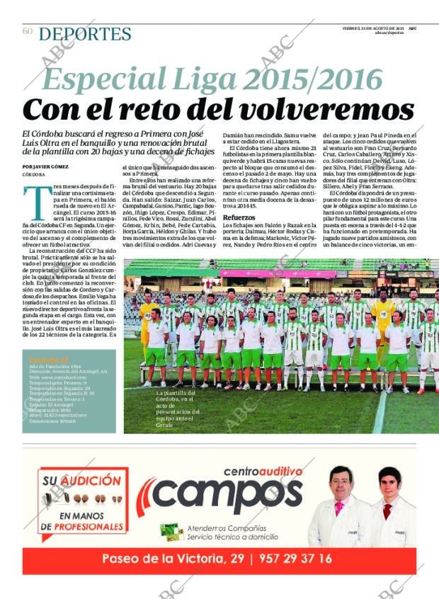 ABC CORDOBA 21-08-2015 página 60