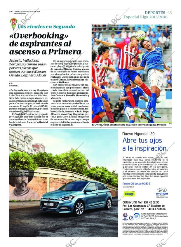 ABC CORDOBA 21-08-2015 página 65