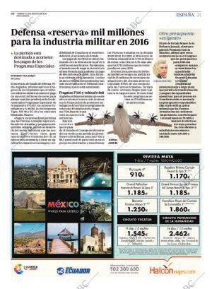 ABC MADRID 21-08-2015 página 21