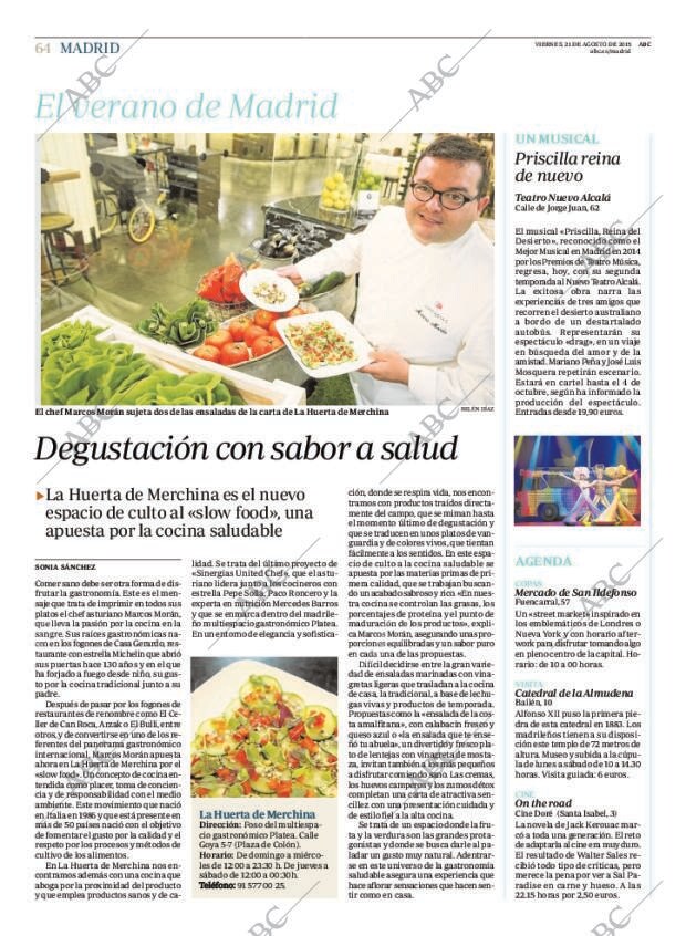 ABC MADRID 21-08-2015 página 64