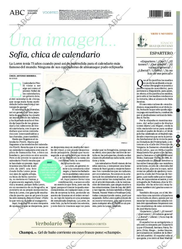 ABC MADRID 21-08-2015 página 80