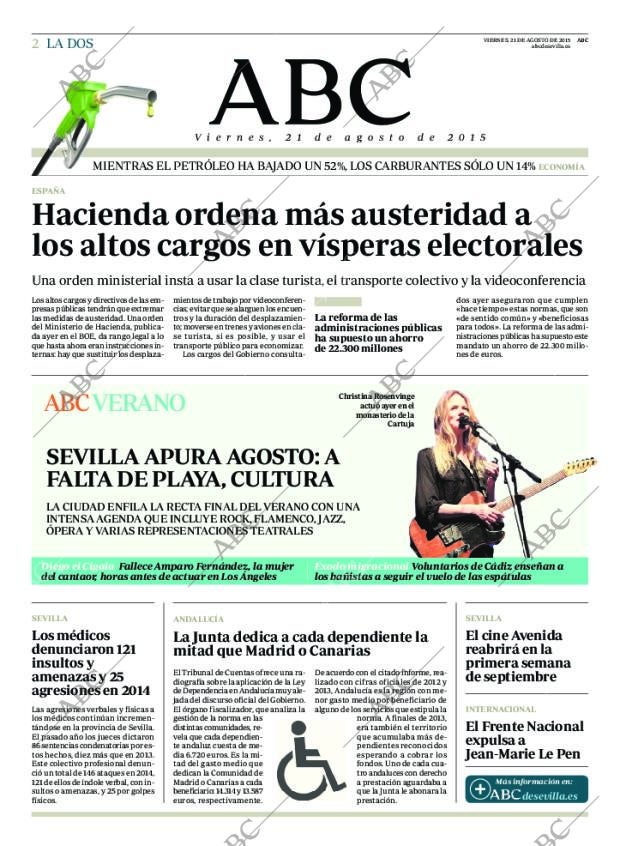 ABC SEVILLA 21-08-2015 página 2