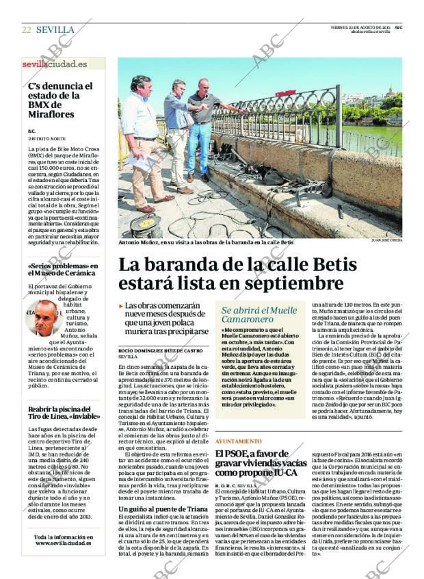 ABC SEVILLA 21-08-2015 página 22