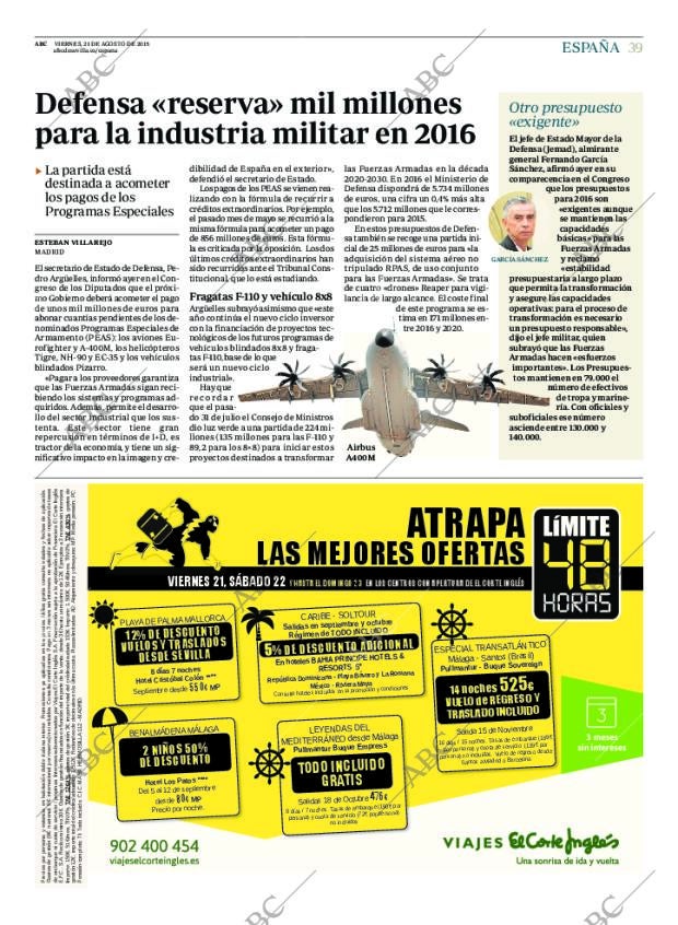 ABC SEVILLA 21-08-2015 página 39