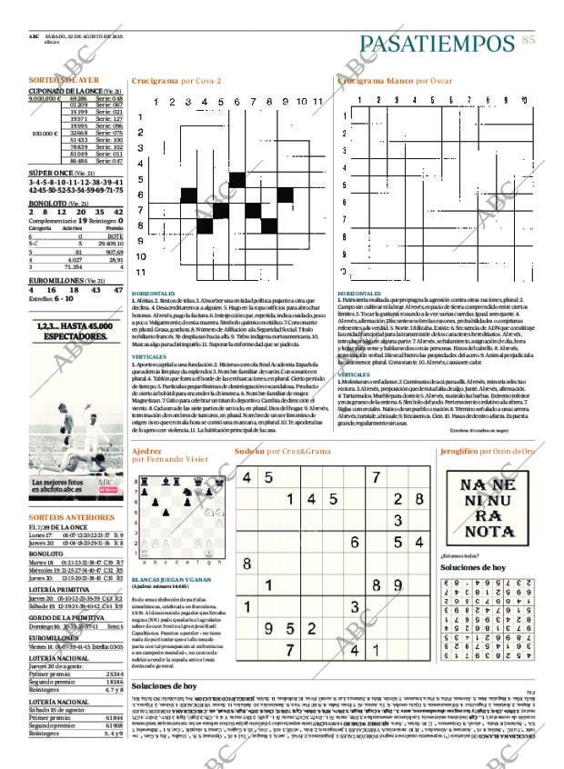 ABC CORDOBA 22-08-2015 página 85
