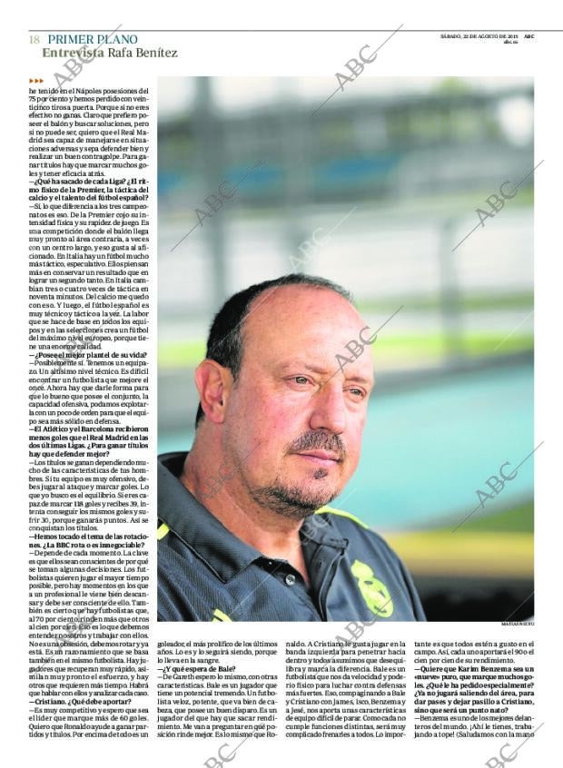 ABC MADRID 22-08-2015 página 18