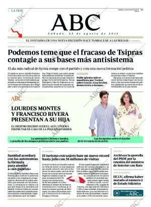 ABC MADRID 22-08-2015 página 2