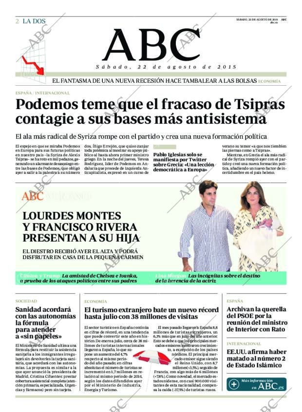 ABC MADRID 22-08-2015 página 2