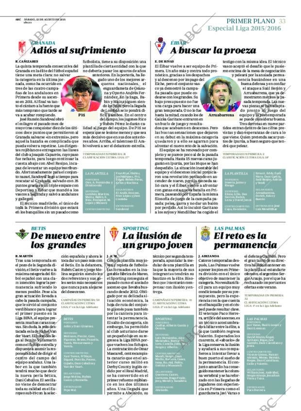 ABC MADRID 22-08-2015 página 33