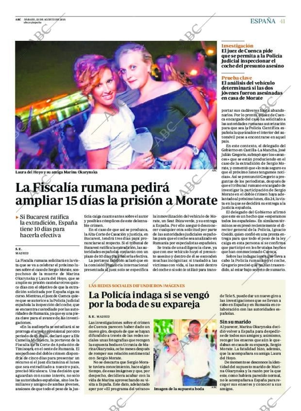 ABC MADRID 22-08-2015 página 41