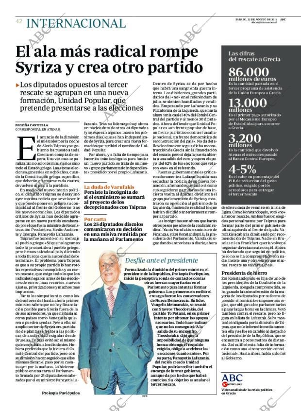 ABC MADRID 22-08-2015 página 42