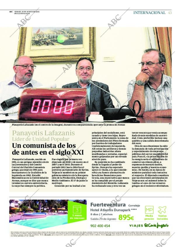 ABC MADRID 22-08-2015 página 43