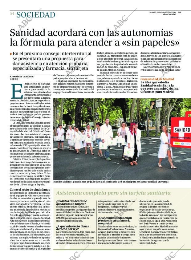 ABC MADRID 22-08-2015 página 54