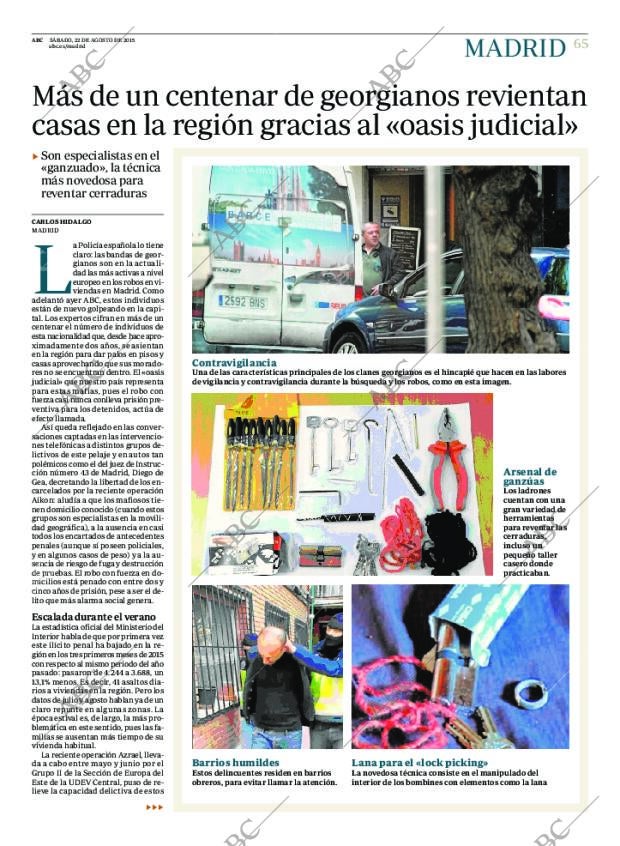 ABC MADRID 22-08-2015 página 65
