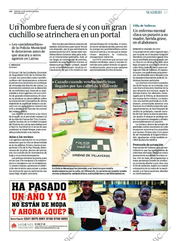ABC MADRID 22-08-2015 página 67