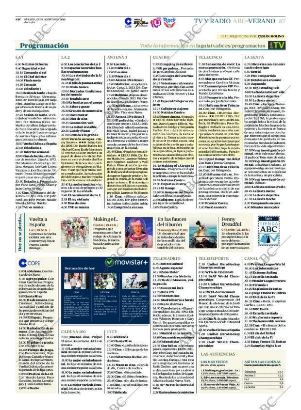 ABC MADRID 22-08-2015 página 87